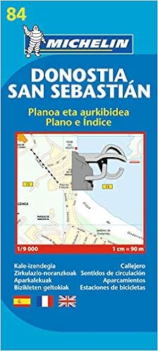 Amazon Fr Plan Michelin Donostia San Sebastian Cartographia Livres