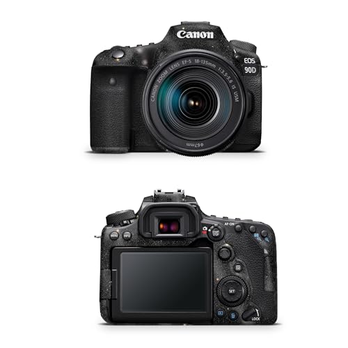 Glossy Glitter Camera Skin Compatible with Canon EOS 90D Camera (2019) - Deep S…