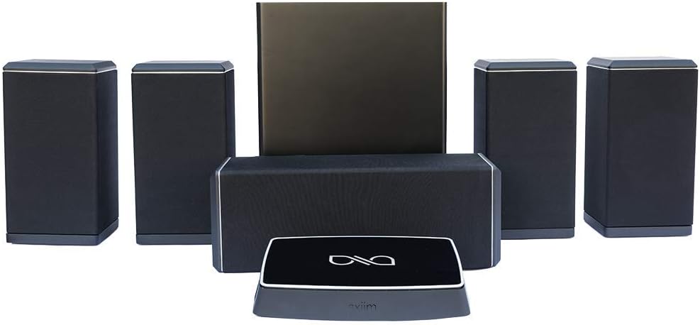 Axiim Q UHD + 5.1 WM Series Wireless Essential Bundle - WiSA Wireless Home Theater System