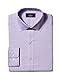 Amazon Brand - Buttoned Down Men's Classic-Fit Spread Collar Solid Pinpoint Dress Shirt, Supima Cotton Non-Iron