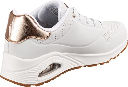 Femme Uno Golden Air Trainers, White Durabuck/Mesh Trim, 39 EU