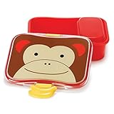 Skip Hop Baby Zoo Little Kid and Toddler Mealtime Lunch Kit Feeding Set, Multi, Marshall Monkey