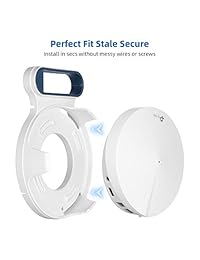 STANSTAR Wall Mount for TP-Link Deco M9 Plus Home Mesh WiFi System, Sturdy Brackets, Easy Moved, Space Saving,Without Messy Wires and Screws(3 Pack)