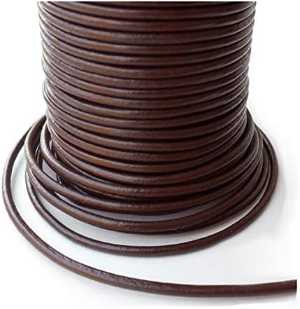 AURORIS - 10m leather cord round - Ø 1,5 mm - brown