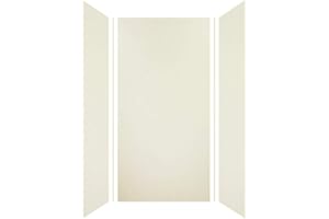 Transolid EWK363672-46 Expressions 3-Panel Shower Wall Kit, 36-in L x 36-in W x 72-in H, Cameo