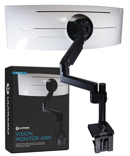 ULTRARM Monitorarm für breite, gekrümmte Monitore, modulares Design
