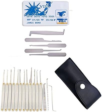 Katkiasiog 2 Pcs Credit Card Hardware Multitools for Training Tool Set Kit