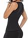 ISEYMI Women's Slimming Vest Hot Sweat Body Shaper Shirt for Weight Loss Sauna Tank Top Neoprene Vest with Zipper