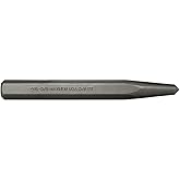 Mayhew Tools 74004 Center Punch, 5/8" x 3/8" Point, Shot Blast Finish