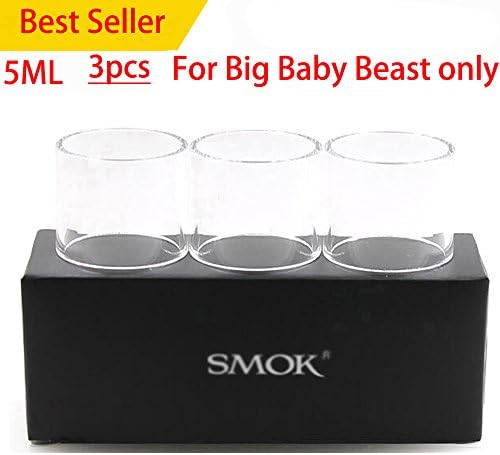 GLÅSS Tube (3pcs) For 5ML KIND Ćoils ŢFṼ8 BIG BÅBŶ ŢÅNK SŢick V8 Ţ-PriṼ ProĆolor Ålien ḰIŢ