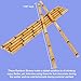 Kicko Bamboo Paper Straws - Pack of 24-7.75 Inch Biodegradable Drinking Straws - Eco-Friendly - for Party Favors
