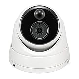 Swann 5MP Dome NVR Security Camera with Heat & Motion Sensing + Night Vision