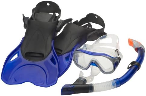 Z Leader Vacationer Dive Kit, Blue, Small