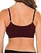 Kalon 4 Pack Nylon Spandex Removable Pads Comfort Bras Ext Sizes (M/L, Winter)