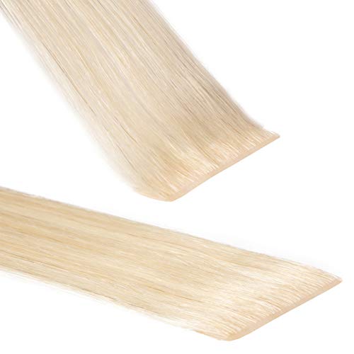 hair2heart 40 x REMY Invisible Tape In Hair Extensions - #60-24-Inch, 0.1 kg