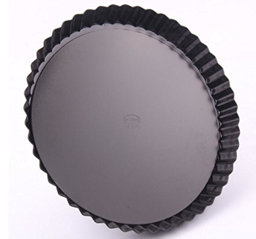 Click Here to See More Images Ancdream 6x 11 inch Non-Stick Removable Loose Bottom Quiche Pan, Round Tart Pan