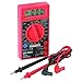 Cen-Tech Digital Amp Ohm Volt Meter Ac Dc Voltmeter Multimeter,Red