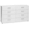 Tvilum Austin 8-Drawer Dresser, White