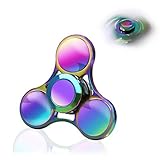 Finger Hand Spinner, ZOTO Fidget Spinner Stress Relief, Colorful Zinc Alloy High Speed Bearing Focus Anxiety Relief Tool for Killing Time