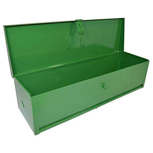 RanchEx 102423 Tool Box - Portable for Trucks/Tractors, Mounting Hardware Included - 16" - Green