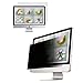 POHEC Privacy Filter. Anti-spy Privacy Screen for 24 Inch Monitor 16:9 Ratio,Anti-Glare Film Screen Filter Protecting Your Computer Confidential Informationthumb 1