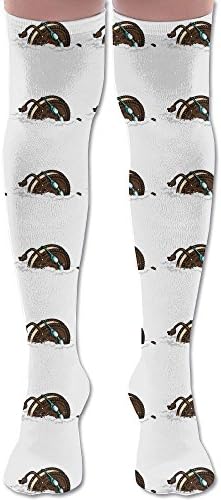 Funny Milk Swimmer Death Over Knee High Socks Sports Athletic Casual Tube