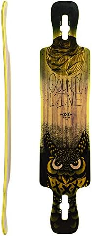 Moonshine Mfg. Longboard Skateboards | Downhill | Cruiser, Dancing, Free-Style Longboards | Durable True Wood Construction | Waterproof Deck