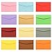 100Pcs Mini Gift Card Envelopes 4.7 x 3.2 inch Small Colored Envelopes for Gift Card Wedding,Birthday Party Supplies, 10 Assorted Colors