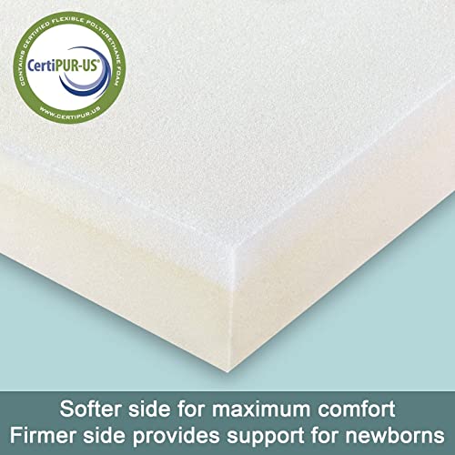 Hygge Hush Pack n Play Mattresses, Pack and Play Mattress Pad, Playard