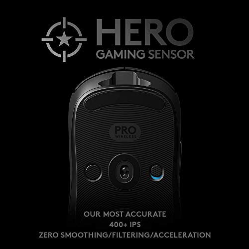 Logitech G Pro Wireless Gaming Mouse with Esports Grade Performance (Renewed)