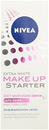 Nivea Extra White Make Up Starter 3in1 SPF33 PA+++ Moisturizing Serum 30ml