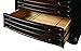 Coaster Home Furnishings Pergola 2-Drawer File Cabinet Espresso and Chestnut, Espresso/Brown/Red,40 W x 25 D x 30 H, 800514