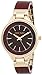 Anne Klein Women's Premium Crystal Accented Resin Bangle Watch