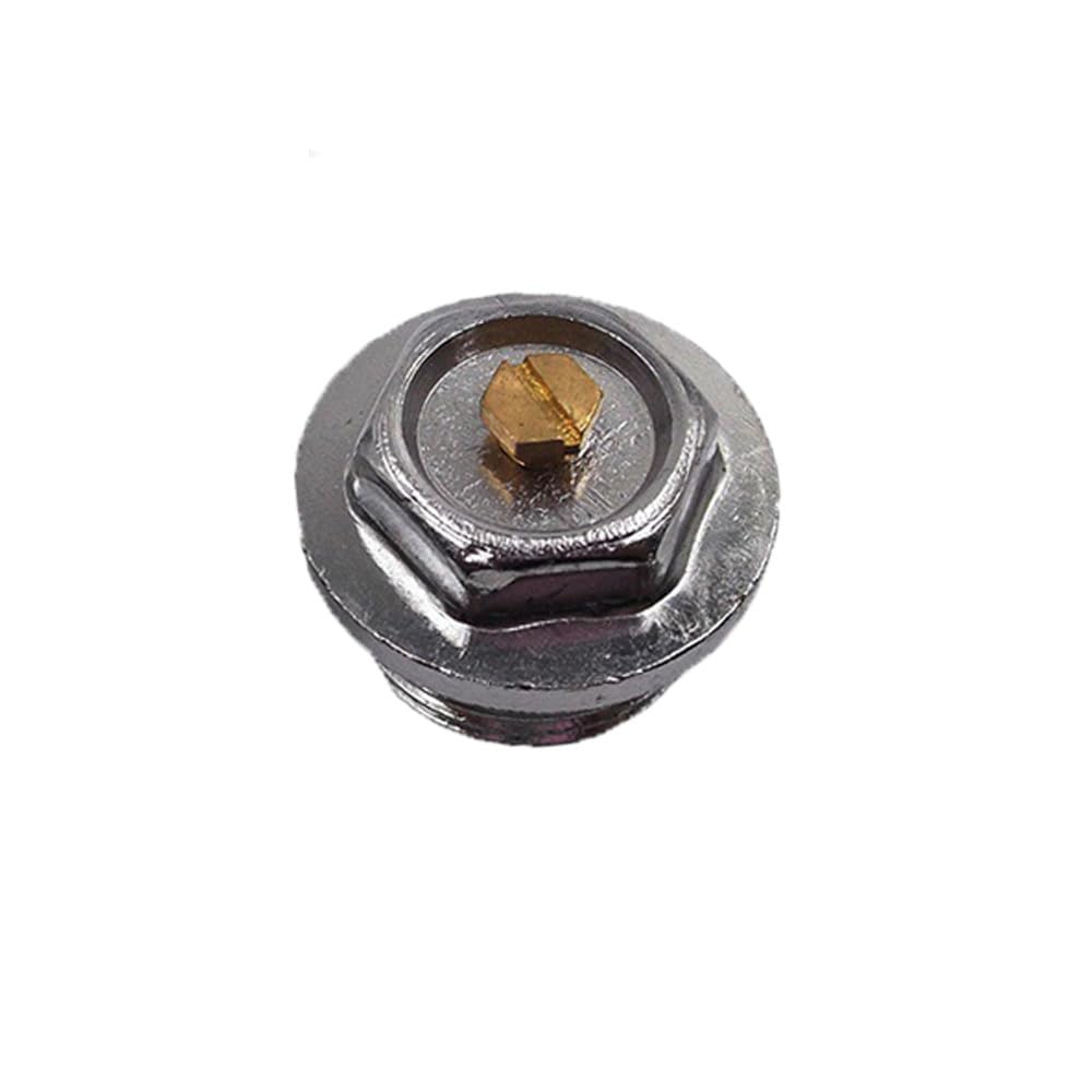 1Pcs 3/4" Bleeding Air Vent, Manual Radiator Air Vent Bleed Plug Valve Replacement Accessories for Heating System