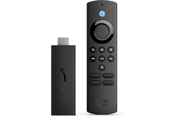 Amazon Fire TV Stick Lite, free and live TV, Alexa Voice Remote Lite, smart home controls, HD streaming