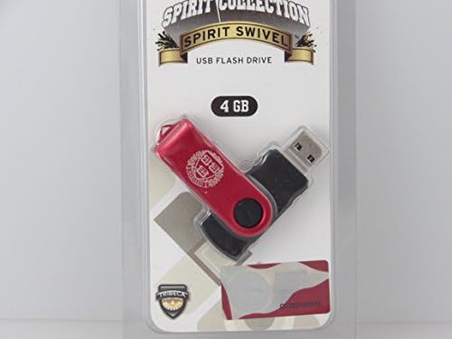 Swivel USB Drive 4GB - Harvard Crimson - Cranberry