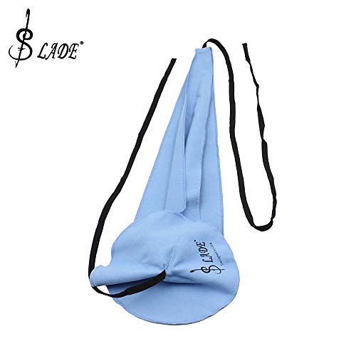 ZeHui Alto Tenor Saxophone Cleaning Tool Pull Through Ultrafine Fiber Cleaning Cloth for Sax Inside Tube Woodwind Instruments Accessories