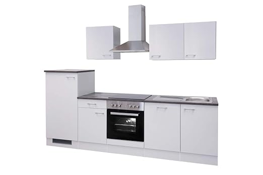 Smart Möbel Toska - Bloque de Cocina (280 cm, con Fregadero ...