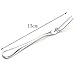 NYKKOLA Stainless Steel Cocktail Forks, Tasting Appetizer Forks, Cake Forks, Fruit Forks, Pack of 20