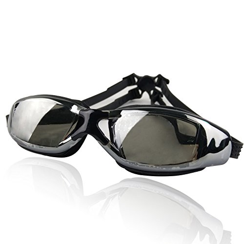 Pro swim goggles | black | super comfortable shatterpro…