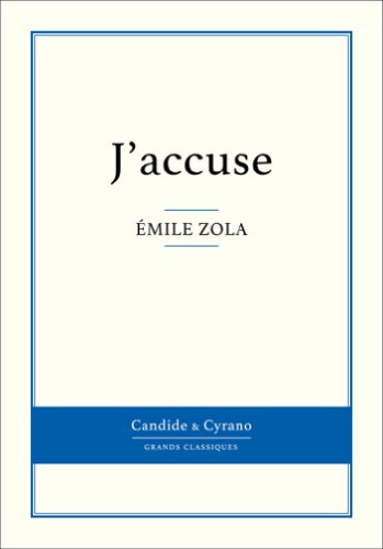 J'accuse (French Edition) by Émile Zola
