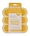 KIDDO FEEDO Baby Food Holder Tray with Silicone Clip-On Lid - Multipurpose Use - Free E-Book by Award-Winning Author/Dietitian - Yellow