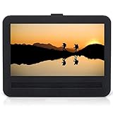 APEMAN 10''-10.5'' Car Headrest Mount Holder Strap Case for APEMAN Portable DVD Players with Swivel & Flip Screen Oxford Fabric Black