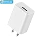 Quick Charger 3.0 USB Wall Charger 18W QC3.0 Charger Quick Adapter Fast Charger Samsung Galaxy S9 S8 S7 Note8 S6 Note 5, iPhone iPad,LG V30 V20 G6 Stylo 3, Motorola Droid Turbo, Moto G5 (White)