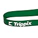 Trippix Loop Stretch Pull Up Assist Band Home Gym Workout for Fintness Injury Recovery Physio Therapy 41x1.7x0.18 50-125 lb Green for a Single Unit