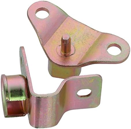 Yeefant 1 Set Metal Tailgate Hinge Kit 99-06 For Chevy Silverado For GMC Sierra Classic,Yellow