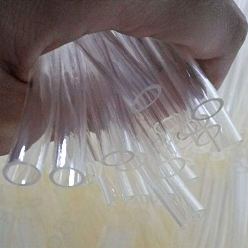 LinaLife 10FT (3Meter) PVC Clear Vinyl Tubing 3/8" Inner Diameter x 1/2'' Outer Diameter (9.5X12.7mm) Transparent Water Cooling Soft Tube Tubing Hose for PC Computer CPU Water Cooling System - Thumbnail 3