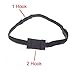 Women's Low Back Bra Converter Adjustable Strap Extender with 2 Hooks 3 Pieces,Black&nude&white,One Size