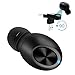 VERKB in-Ear Bluetooth Earbud, Wireless Headphone Noise-isolating Car Headset Built-in HD Microphone, 6 Hours Play Time for iPhone Samsung iPad Android Smartphone (Black&Single)