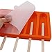 Silicone Popsicle Mold, Beasea 5 Capacity Ice Pop Maker for Ice Cream Bar Handmade Soap Frozen Yogurt, DIY Ice Sucker Ice Cream Mold Tray Tools Plus 50 Wooden Sticks